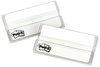 A Picture of product MMM-686F50WH3IN Post-It® Tabs Solid Color 1/3-Cut, White, 3" Wide, 50/Pack