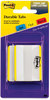 A Picture of product MMM-686F50YW Post-It® Tabs Lined 1/5-Cut, Yellow, 2" Wide, 50/Pack