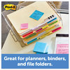 A Picture of product MMM-686ROYGB Post-It® Tabs Solid Color 1/5-Cut, Assorted Colors, 2" Wide, 30/Pack