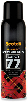 Scotch® Super 77 Multipurpose Spray Adhesive 13.57 oz, Dries Clear