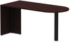 A Picture of product ALE-VA276630MY Alera® Valencia™ Series D-Top Desk. 65 X 29.53 X 29.53 in. Mahogany.