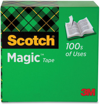 Scotch® Magic™ Tape Refill 1" Core, 0.5" x 36 yds, Clear