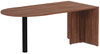 A Picture of product ALE-VA277236WA Alera® Valencia™ Series D-Top Desk. 71 X 29.5 X 29.5 in. Modern Walnut.