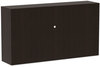 A Picture of product ALE-VA286615ES Alera® Valencia™ Series Hutch with Doors, 4 Compartments, 64.75w x 15d 35.38h, Espresso