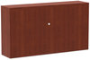 A Picture of product ALE-VA286615MC Alera® Valencia™ Series Hutch with Doors, 4 Compartments, 64.75w x 154d 35.38h, Medium Cherry