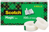 A Picture of product MMM-8106 Scotch® Magic™ Tape Refill 1" Core, 0.75" x 36 yds, Clear, 6/Pack