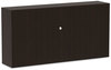 A Picture of product ALE-VA287215ES Alera® Valencia™ Series Hutch with Doors, 4 Compartments, 70.63w x 15d 35.38h, Espresso