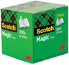 A Picture of product MMM-810723 Scotch® Magic™ Tape Refill 3" Core, 1" x 72 yds, Clear, 3/Pack