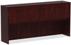 A Picture of product ALE-VA287215MY Alera® Valencia™ Series Hutch with Doors, 4 Compartments, 70.63w x 15d 35.38h, Mahogany