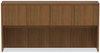 A Picture of product ALE-VA287215WA Alera® Valencia™ Series Hutch with Doors, 4 Compartments, 70.63w x 15d 35.38h, Modern Walnut