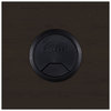 A Picture of product ALE-VA353624ES Alera® Valencia™ Series Reversible Return/Bridge Shell 35w x 23.63d 29.5h, Espresso