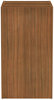 A Picture of product ALE-VA532822WA Alera® Valencia™ Series Box/Box/File Full Pedestal File Left/Right, 3-Drawer: Legal/Letter, Modern Walnut,15.63 x 20.5 28.5