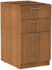 A Picture of product ALE-VA532822WA Alera® Valencia™ Series Box/Box/File Full Pedestal File Left/Right, 3-Drawer: Legal/Letter, Modern Walnut,15.63 x 20.5 28.5