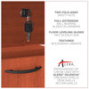 A Picture of product ALE-VA542822MC Alera® Valencia™ Series File/File Full Pedestal File Left/Right, 2 Legal/Letter-Size Drawers, Medium Cherry, 15.63" x 20.5" 28.5"