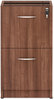 A Picture of product ALE-VA542822WA Alera® Valencia™ Series File/File Full Pedestal File Left/Right, 2 Legal/Letter-Size Drawers, Modern Walnut, 15.63" x 20.5" 28.5"