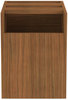 A Picture of product ALE-VA552222WA Alera® Valencia™ Series Hanging Box/File Pedestal File Left/Right, 2-Drawer: Legal/Letter, Modern Walnut,15.63 x 20.5 19.25