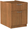 A Picture of product ALE-VA552222WA Alera® Valencia™ Series Hanging Box/File Pedestal File Left/Right, 2-Drawer: Legal/Letter, Modern Walnut,15.63 x 20.5 19.25