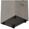 A Picture of product ALE-VA572816GY Alera® Valencia™ Series Mobile Box/Box/File Pedestal File Left/Right, 3-Drawer: Legal/Letter, Gray, 15.88 x 20.5 28.39