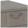 A Picture of product ALE-VA572816GY Alera® Valencia™ Series Mobile Box/Box/File Pedestal File Left/Right, 3-Drawer: Legal/Letter, Gray, 15.88 x 20.5 28.39