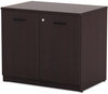 A Picture of product ALE-VA613622MY Alera® Valencia™ Series Storage Cabinet 34.13w x 22.78d 29.5h, Mahogany