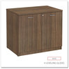 A Picture of product ALE-VA613622WA Alera® Valencia™ Series Storage Cabinet 34.3w x 22.78d 29.5h, Modern Walnut