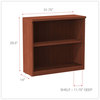 A Picture of product ALE-VA633032MC Alera® Valencia™ Series Bookcase Two-Shelf, 31.75w x 14d 29.5h, Med Cherry