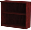 A Picture of product ALE-VA633032MY Alera® Valencia™ Series Bookcase Two-Shelf, 31.75w x 14d 29.5h, Mahogany