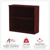 A Picture of product ALE-VA633032MY Alera® Valencia™ Series Bookcase Two-Shelf, 31.75w x 14d 29.5h, Mahogany