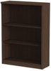A Picture of product ALE-VA634432ES Alera® Valencia™ Series Bookcase Three-Shelf, 31.75w x 14d 39.38h, Espresso