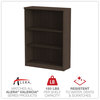 A Picture of product ALE-VA634432ES Alera® Valencia™ Series Bookcase Three-Shelf, 31.75w x 14d 39.38h, Espresso