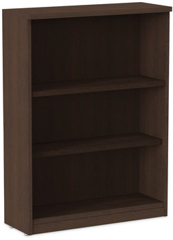 Alera® Valencia™ Series Bookcase Three-Shelf, 31.75w x 14d 39.38h, Espresso