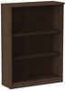 A Picture of product ALE-VA634432ES Alera® Valencia™ Series Bookcase Three-Shelf, 31.75w x 14d 39.38h, Espresso