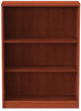 A Picture of product ALE-VA634432MC Alera® Valencia™ Series Bookcase Three-Shelf, 31.75w x 14d 39.38h, Med Cherry