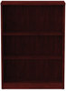 A Picture of product ALE-VA634432MY Alera® Valencia™ Series Bookcase Three-Shelf, 31.75w x 14d 39.38h, Mahogany