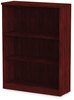 A Picture of product ALE-VA634432MY Alera® Valencia™ Series Bookcase Three-Shelf, 31.75w x 14d 39.38h, Mahogany