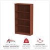 A Picture of product ALE-VA634432MY Alera® Valencia™ Series Bookcase Three-Shelf, 31.75w x 14d 39.38h, Mahogany
