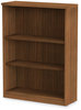 A Picture of product ALE-VA634432WA Alera® Valencia™ Series Bookcase Three-Shelf, 31.75w x 14d 39.38h, Modern Walnut