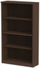 A Picture of product ALE-VA635632ES Alera® Valencia™ Series Bookcase Four-Shelf, 31.75w x 14d 54.88h, Espresso
