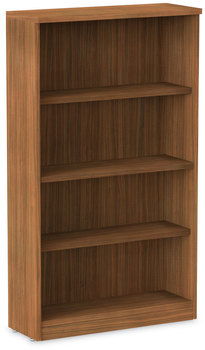 Alera® Valencia™ Series Bookcase Four-Shelf, 31.75w x 14d 54.88h, Modern Walnut