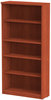 A Picture of product ALE-VA636632MC Alera® Valencia™ Series Bookcase Five-Shelf, 31.75w x 14d 64.75h, Medium Cherry
