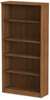 A Picture of product ALE-VA636632WA Alera® Valencia™ Series Bookcase Five-Shelf, 31.75w x 14d 64.75h, Modern Walnut