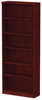A Picture of product ALE-VA638232MY Alera® Valencia™ Series Bookcase Six-Shelf, 31.75w x 14d 80.25h, Mahogany