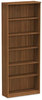 A Picture of product ALE-VA638232WA Alera® Valencia™ Series Bookcase Six-Shelf, 31.75w x 14d 80.25h, Modern Walnut