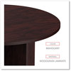 A Picture of product ALE-VA7142MY Alera® Valencia™ Series Round Conference Tables with Straight Leg Base Table Legs, 42" Diameter x 29.5h, Mahogany