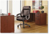 A Picture of product ALE-VN4119 Alera® Veon Series Executive High-Back Bonded Leather Chair Supports Up to 275 lb, Black Seat/Back, Graphite Base