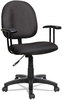A Picture of product ALE-VT48FA10B Alera® Essentia Series Swivel Task Chair Supports Up to 275 lb, 17.71" 22.44" Seat Height, Black