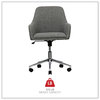 A Picture of product ALE-WS4241 Workspace by Alera® Mid-Century Task Chair Supports Up to 275 lb, 18.9" 22.24" Seat Height, Gray Back