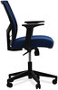 A Picture of product ALE-WS42B27 Workspace by Alera® Mesh Back Fabric Task Chair Supports Up to 275 lb, 17.32" 21.1" Seat Height, Navy