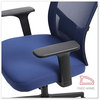 A Picture of product ALE-WS42B27 Workspace by Alera® Mesh Back Fabric Task Chair Supports Up to 275 lb, 17.32" 21.1" Seat Height, Navy