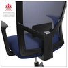 A Picture of product ALE-WS42B27 Workspace by Alera® Mesh Back Fabric Task Chair Supports Up to 275 lb, 17.32" 21.1" Seat Height, Navy